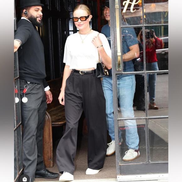 Favorite Daughter The Dream Favorite Pant Trouser 12 Black - Picture 5 of 10